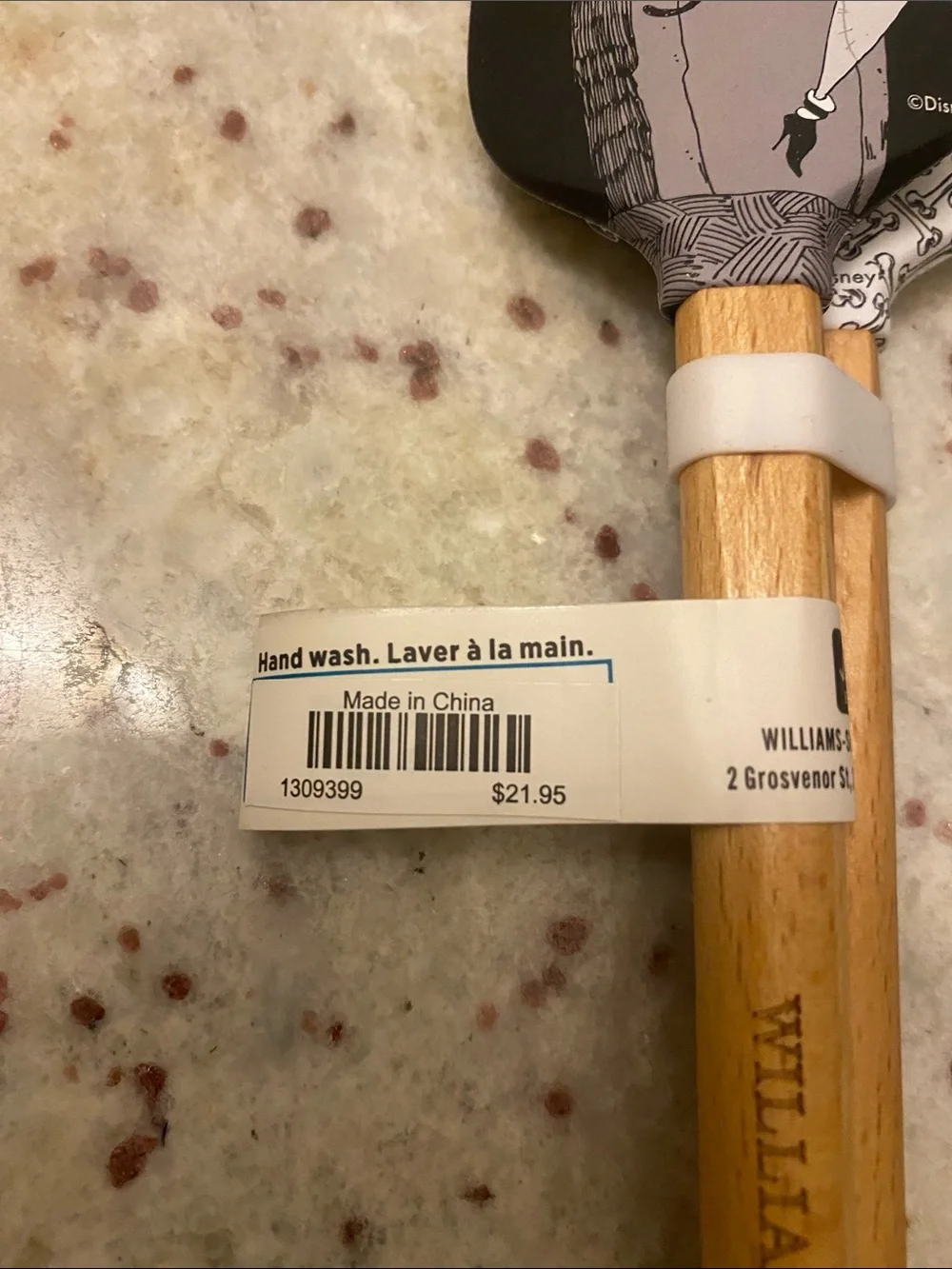 Williams Sonoma Nightmare Before Christmas mini Spatula Set Jack and Sally. NWT